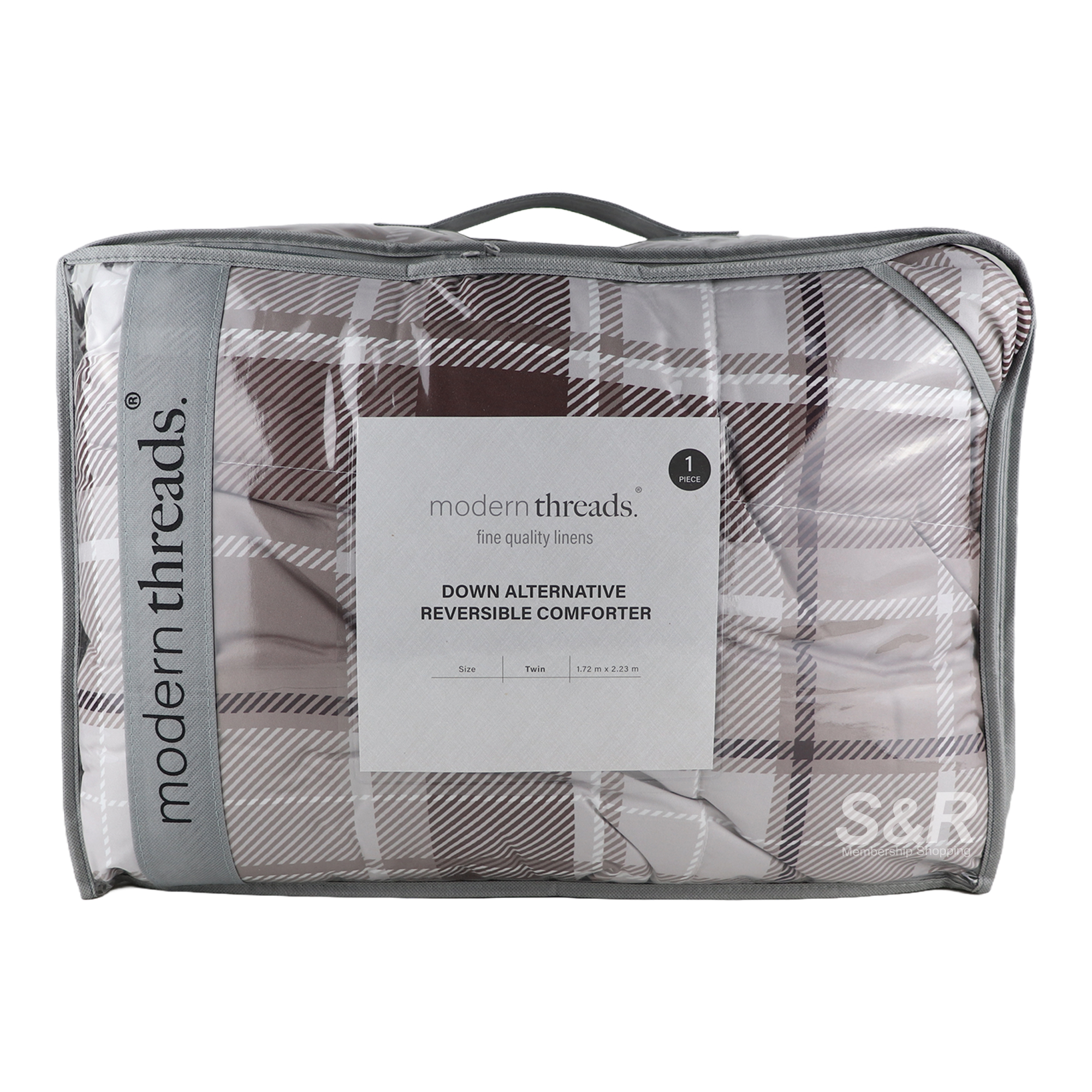 Modern Threads Down Alternative Reversible Comforter Twin Size Modern Threads Down Alternative Reversible Comforter Twin Size